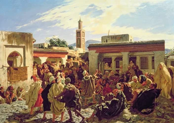 The Moroccan Storyteller, 1877
